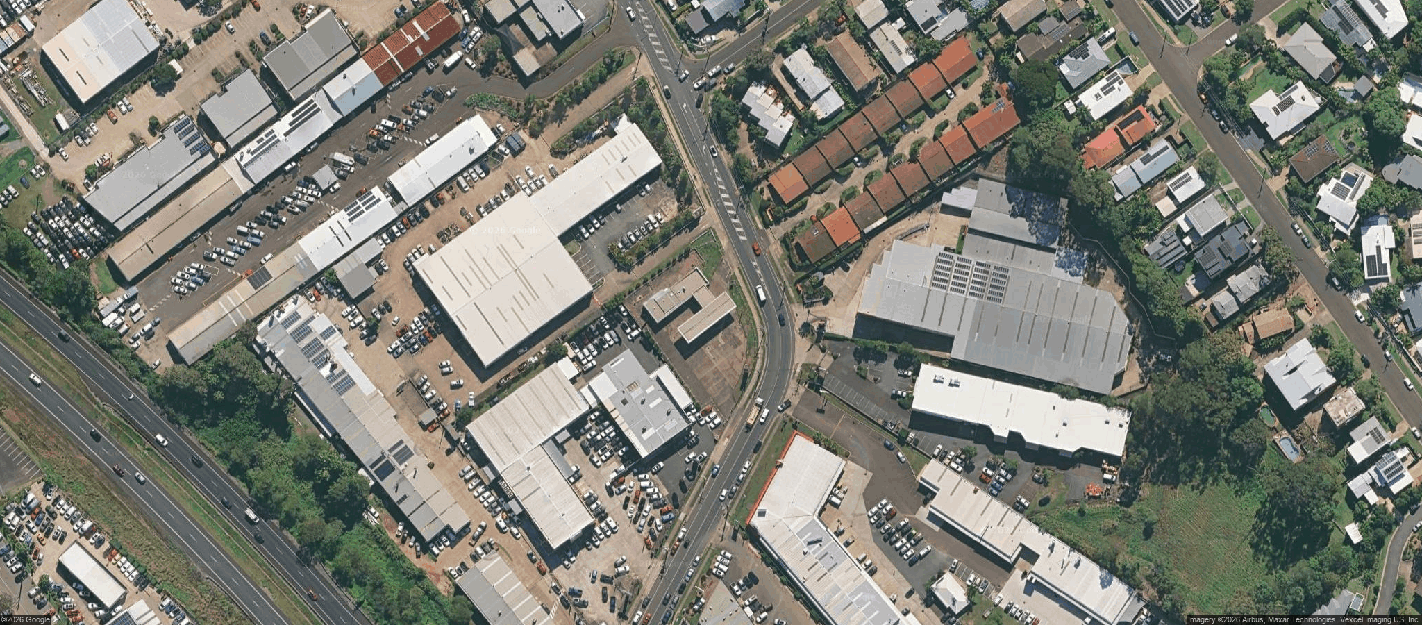 Map of Old petrol station