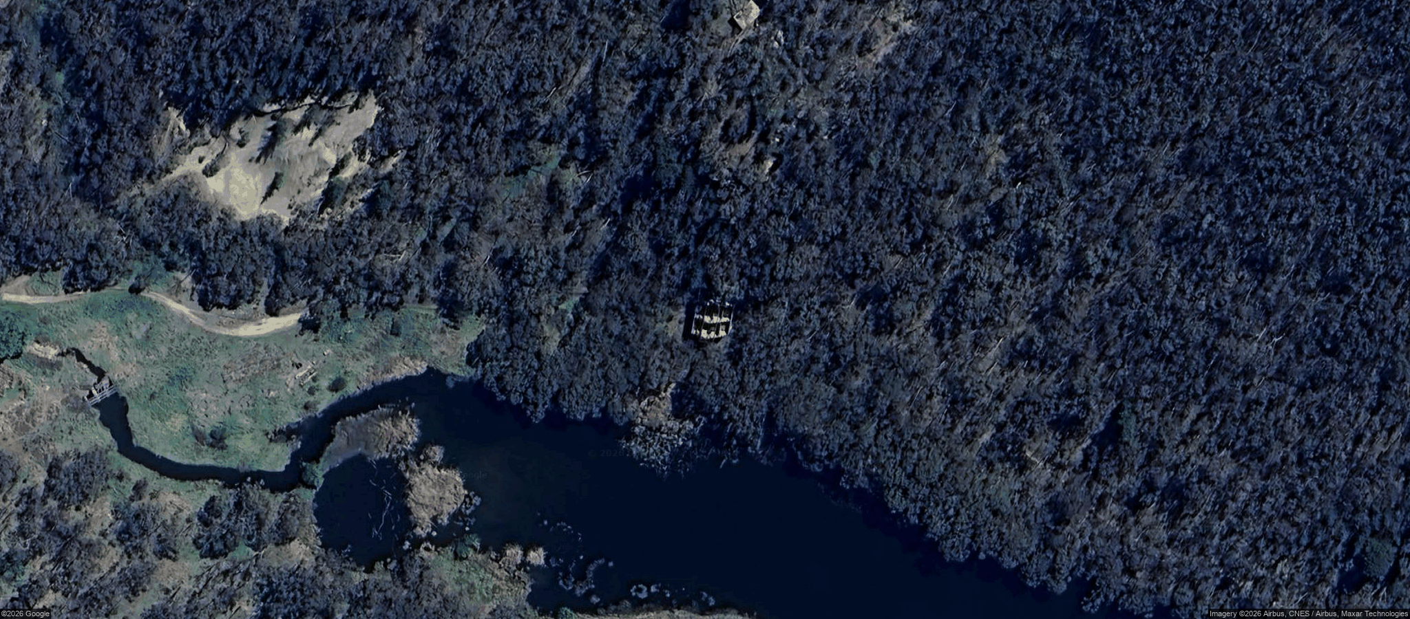 Map of Old Irondale Coal Mine Walking Track