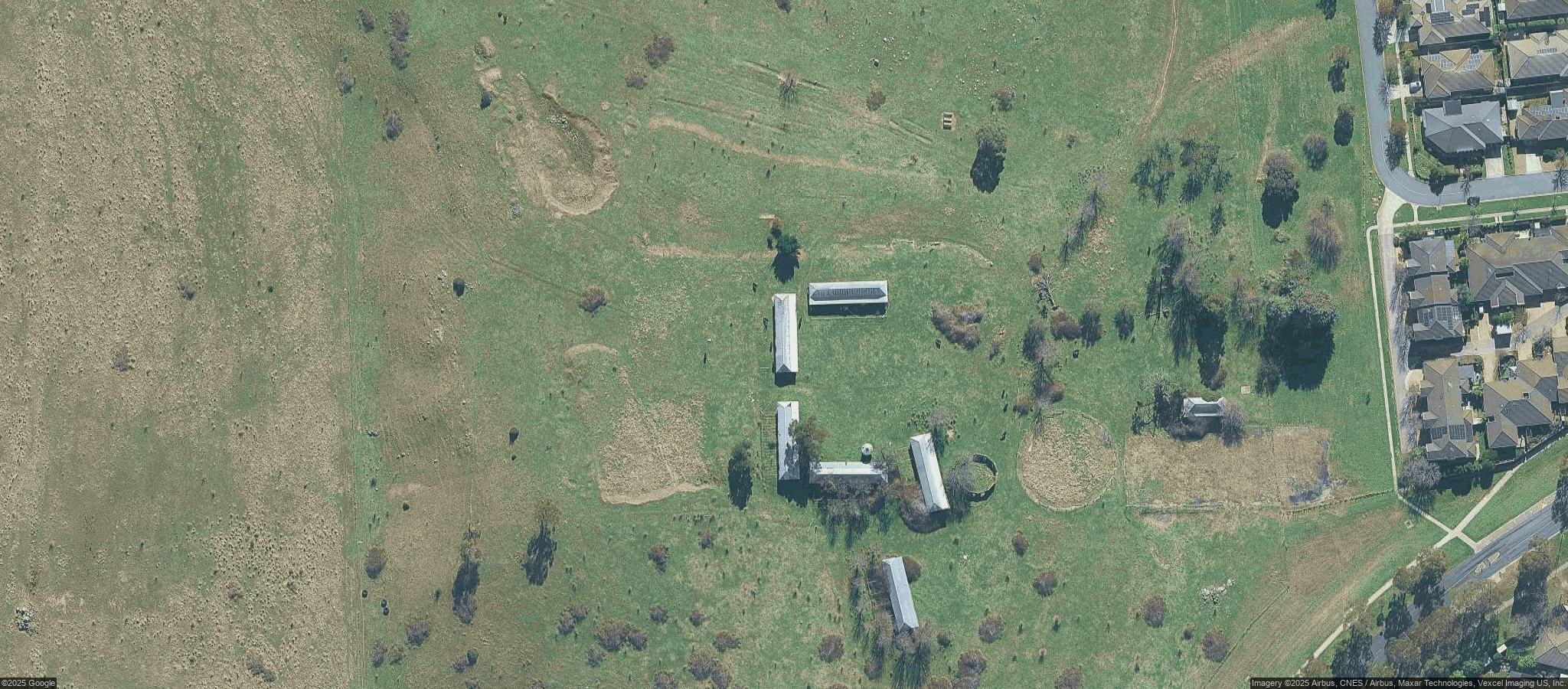 Map of Fassifern Homestead