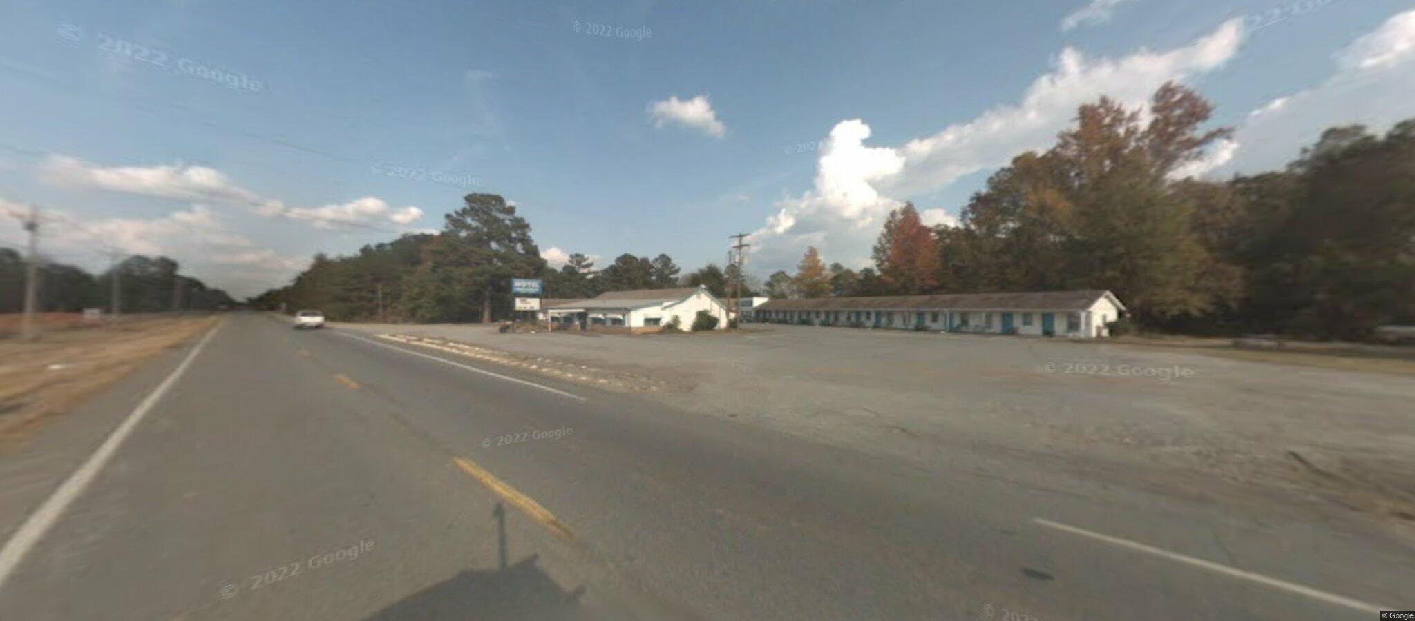 Map of Former Motel Restaurant