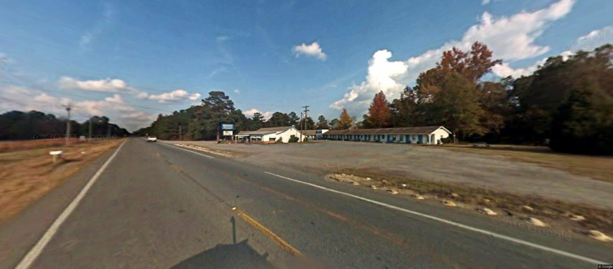 Map of Former Motel Restaurant