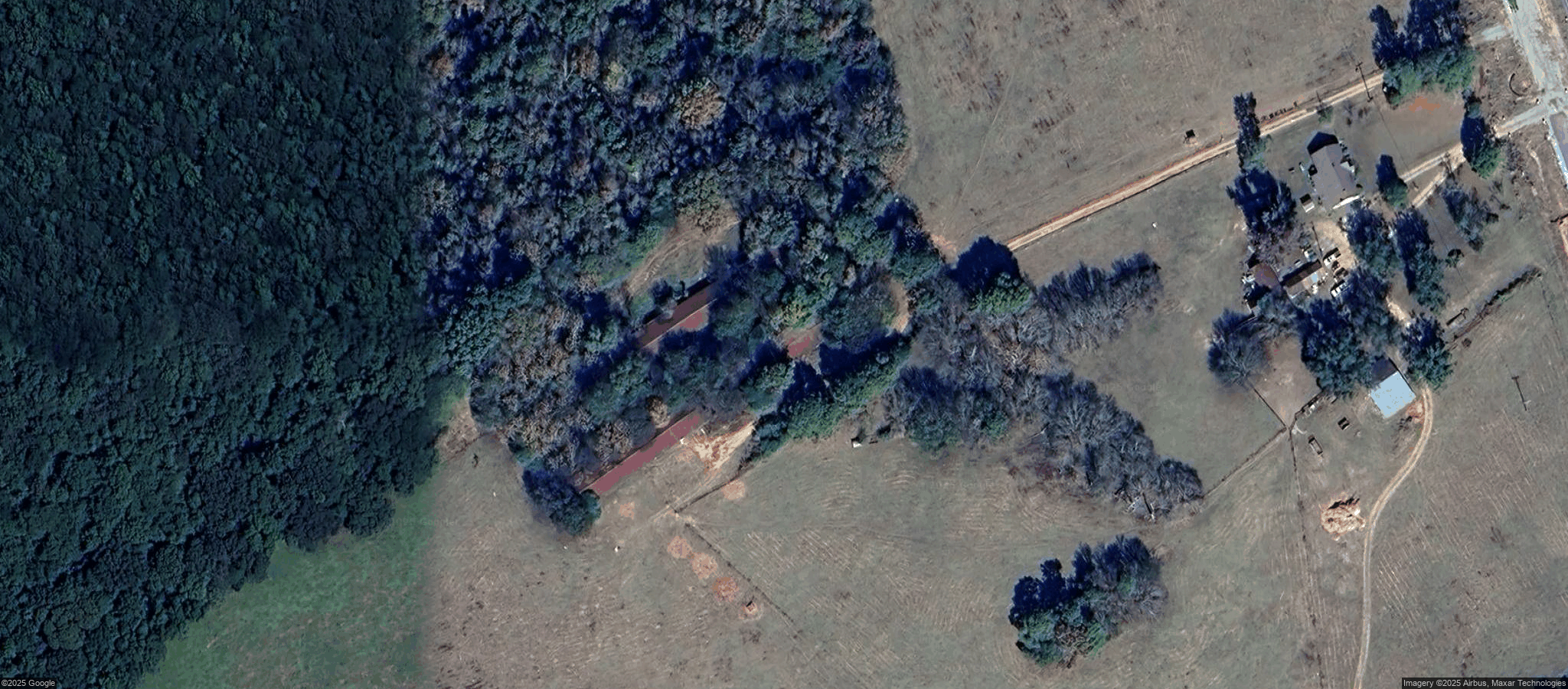Map of Abandoned Barns