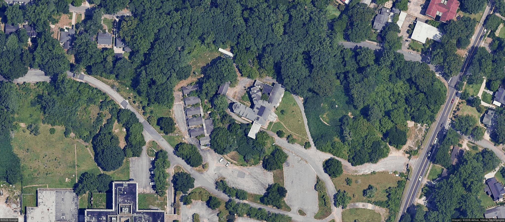 Map of Briarcliff Mansion