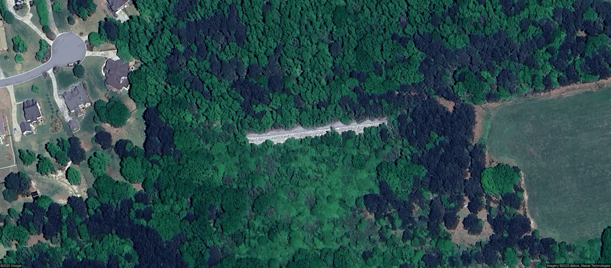Map of Abandoned Location