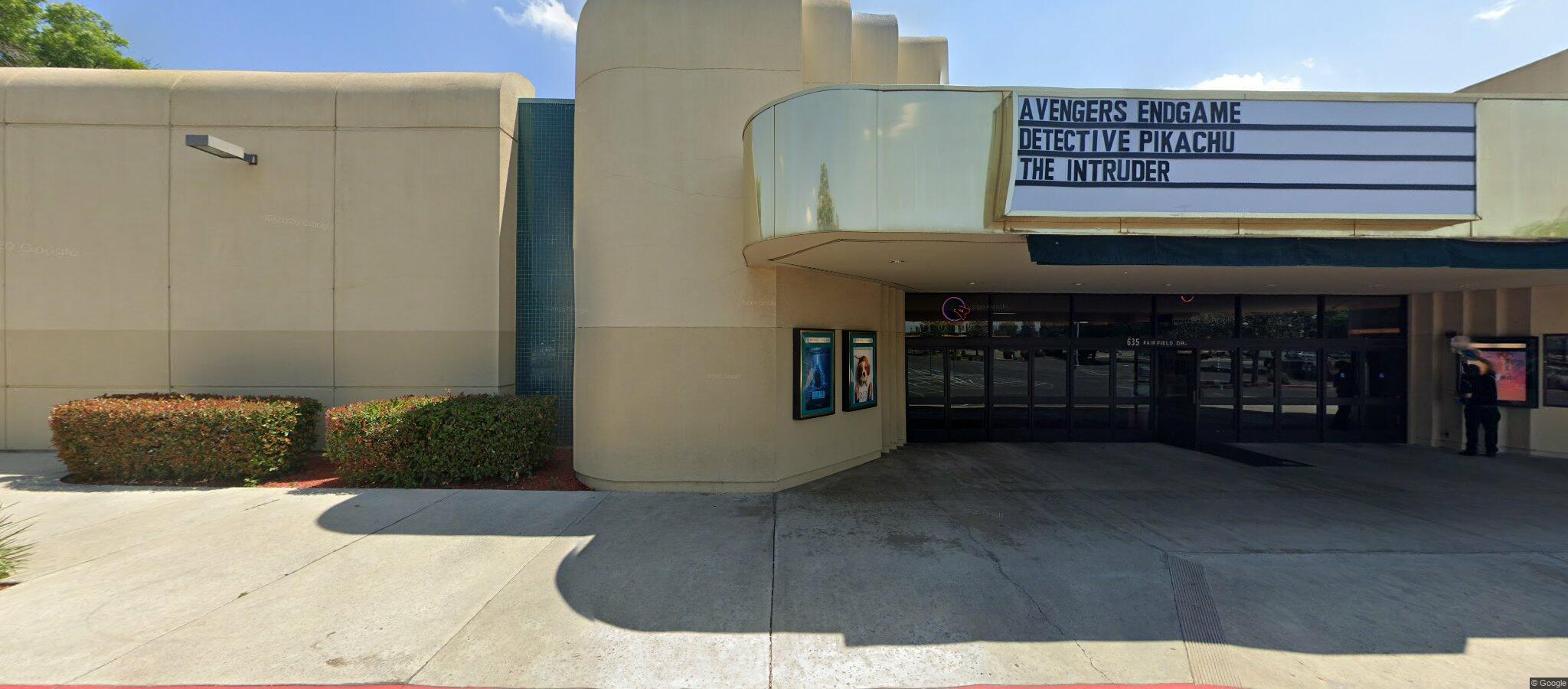Map of Abandoned movie theater