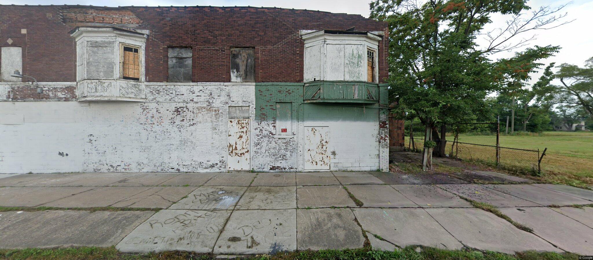 Map of abandoned buildings