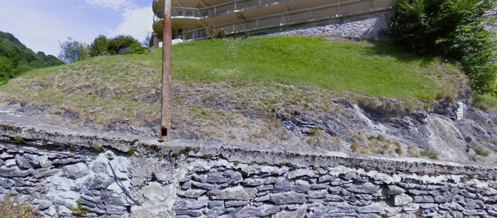 Map of A building and an abandoned hospital