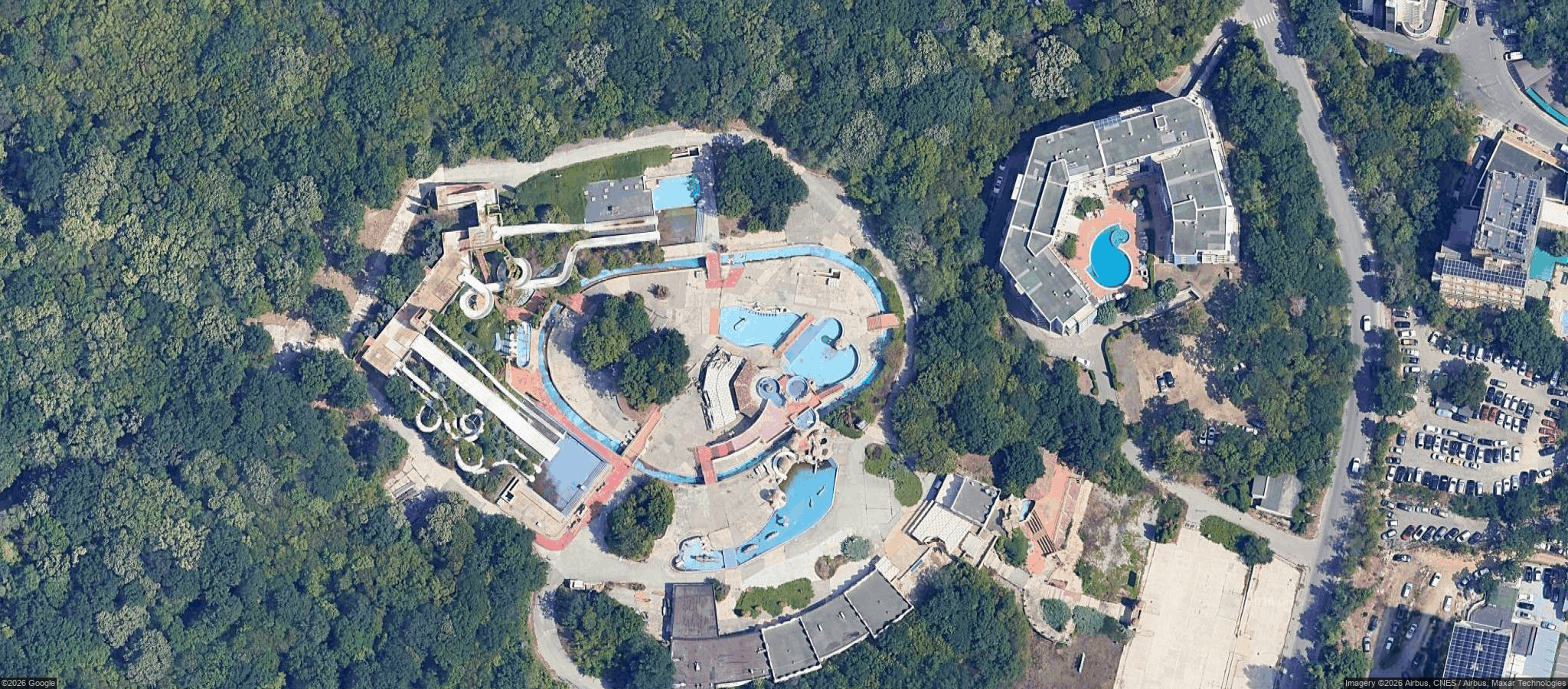 Map of Aquapolis aquapark