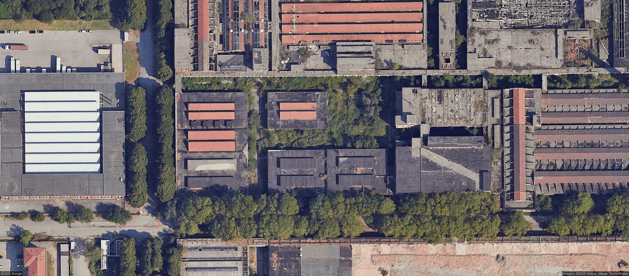 Map of Ex SNIA Viscosa di Varedo
