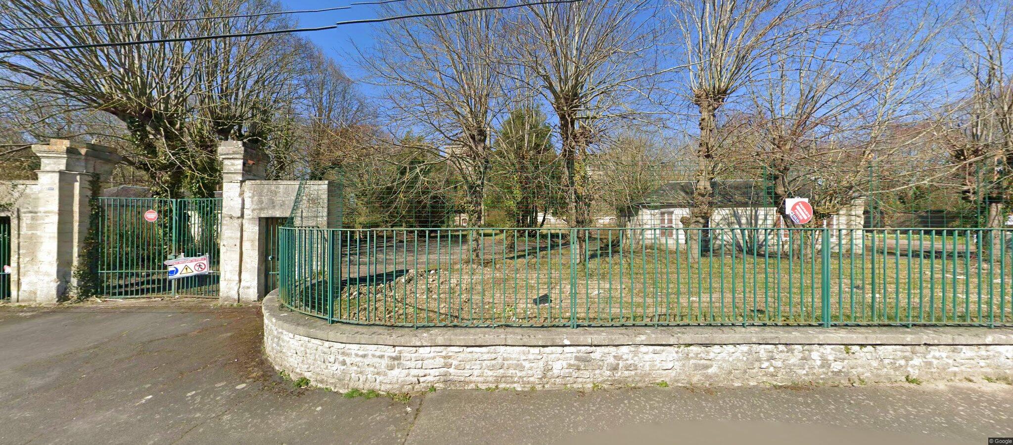 Map of séminaire Militaire de Villiers le Sec