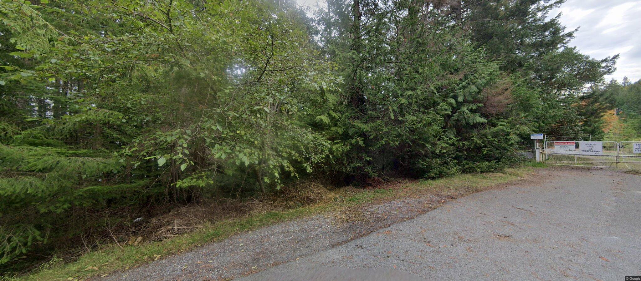 Map of Old Texada mines