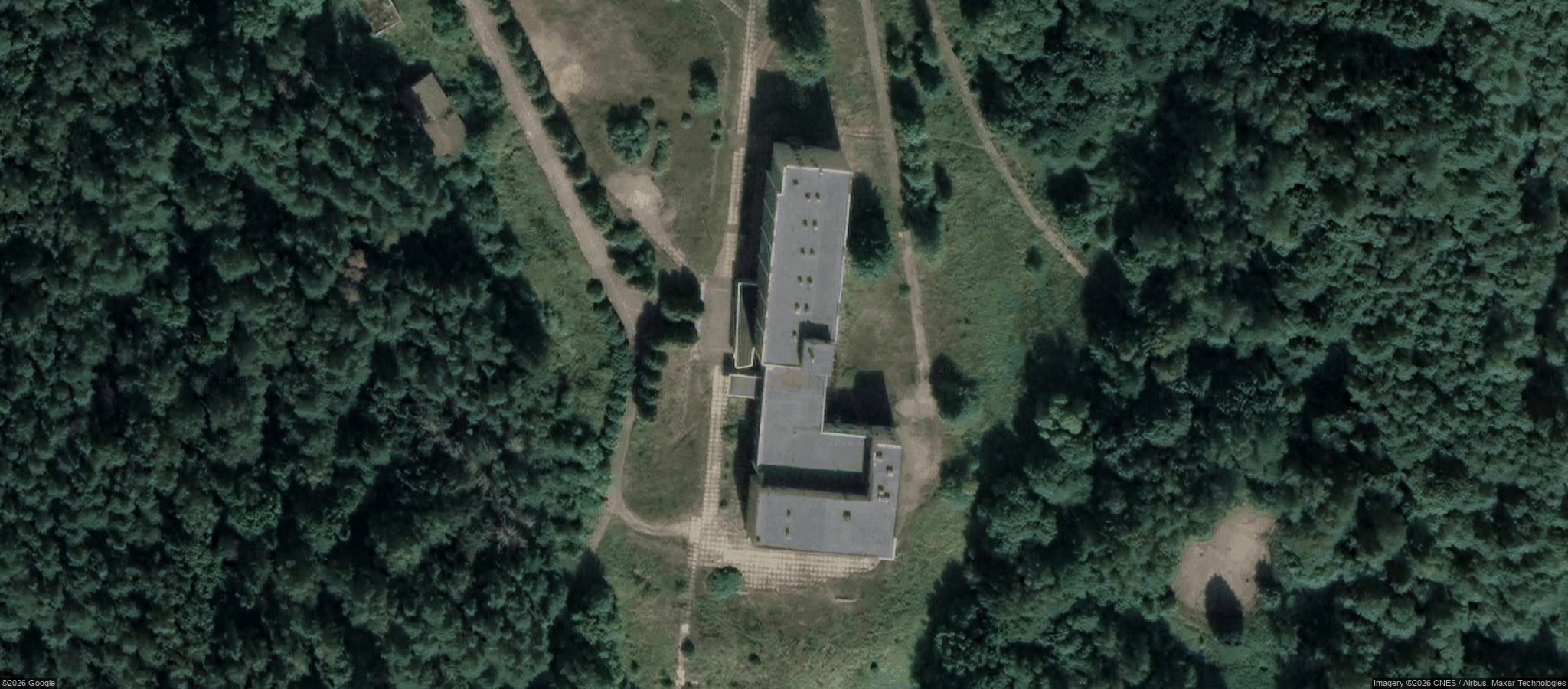 Map of Заброшенная тур база