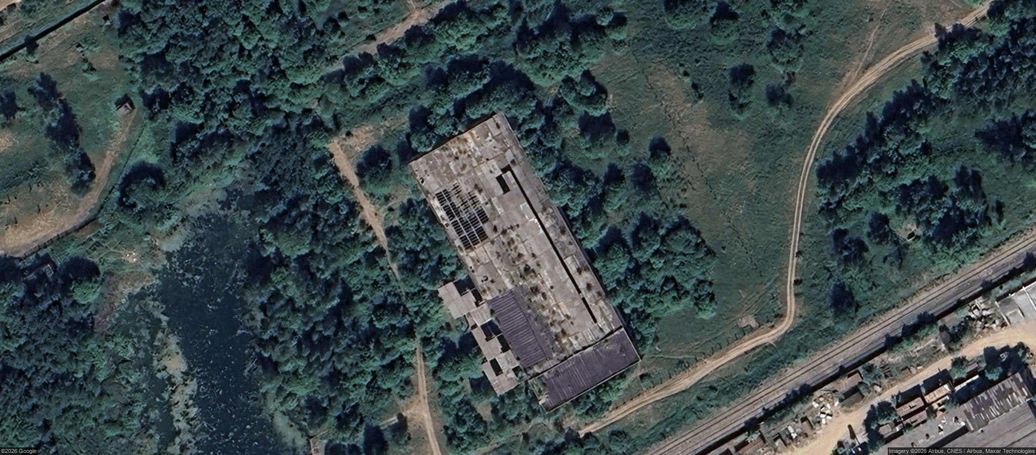 Map of Заброшка ЛТП