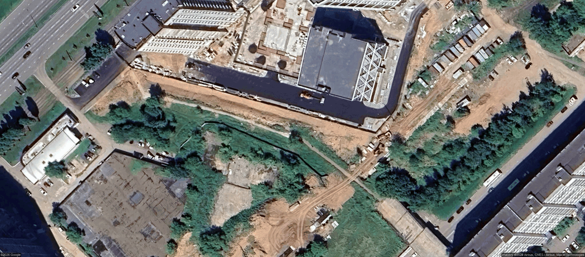 Map of <подземное> трубо-кабельный коллектор (вход через люк)