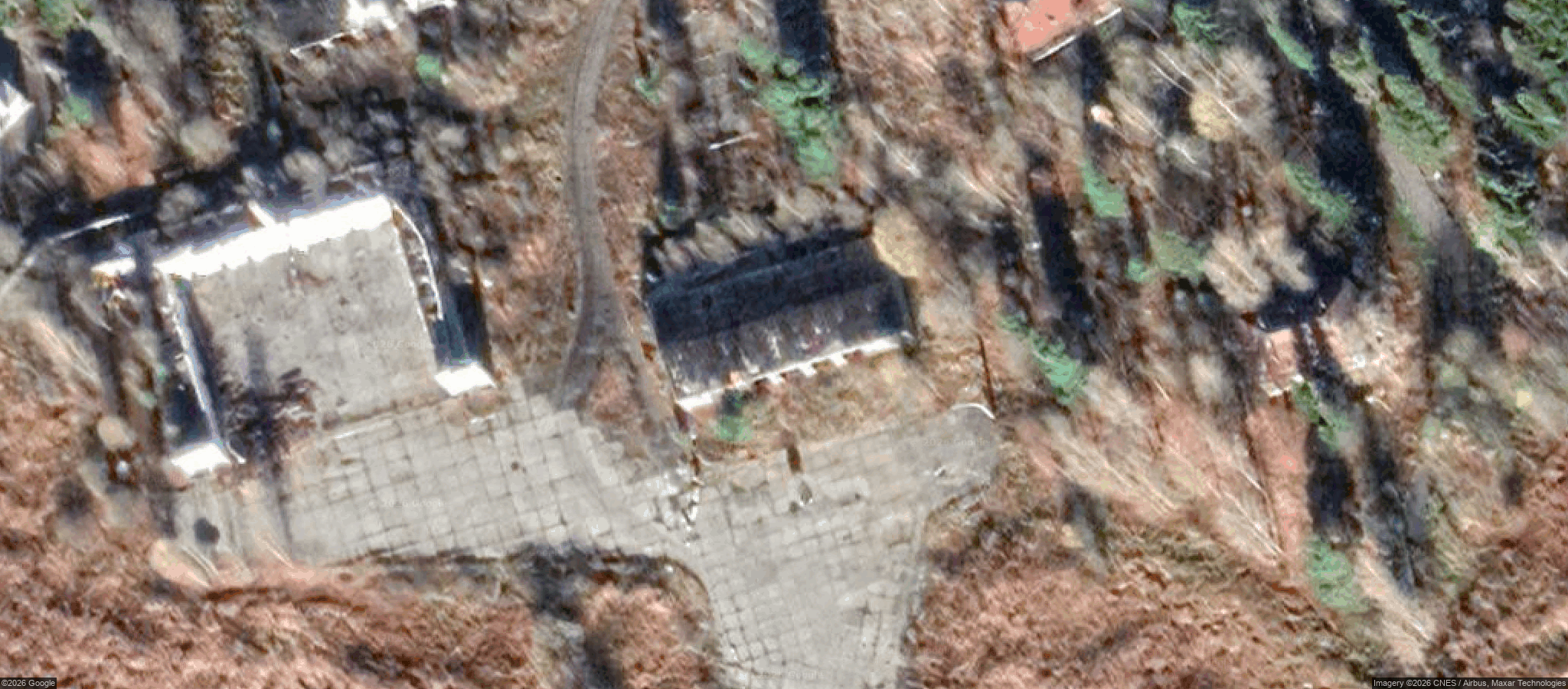 Map of Заброшенное здание